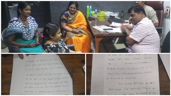 vanitha daughter gave her opinion to police and wishing to be her mother vanitha daughter gave her opinion to police and wishing to be her mother