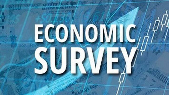 Finance Minister Nirmala Sitharaman Tabled Economic Survey In Parliament Finance Minister Nirmala Sitharaman Tabled Economic Survey In Parliament