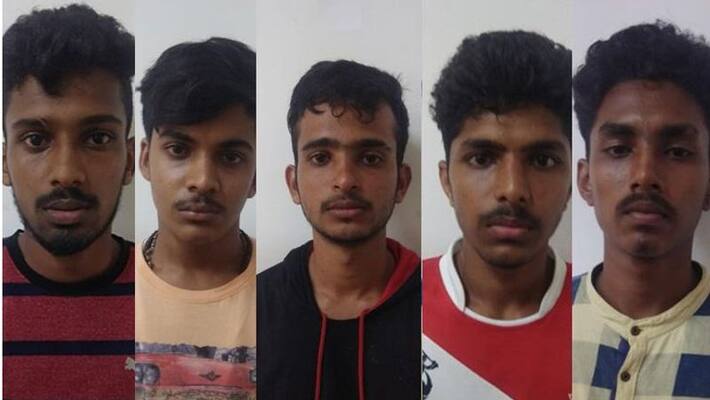 Gang rape of girl student Police arrest five boys Gang rape of girl student Police arrest five boys