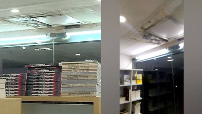 Basha institute building leakage no action from housing board Basha institute building leakage no action from housing board