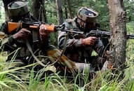 An exchange of fire between terrorists and security forces is underway in Narwani area of Shopian district