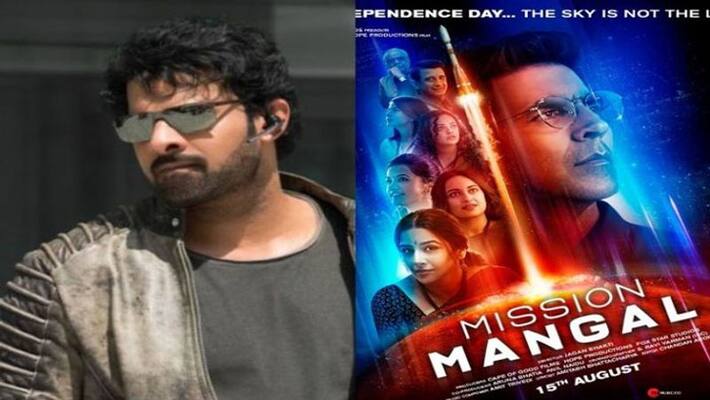 Akshay Kumar's 'Mission Mangal' to clash with Prabhas' 'Saaho' Akshay Kumar's 'Mission Mangal' to clash with Prabhas' 'Saaho'