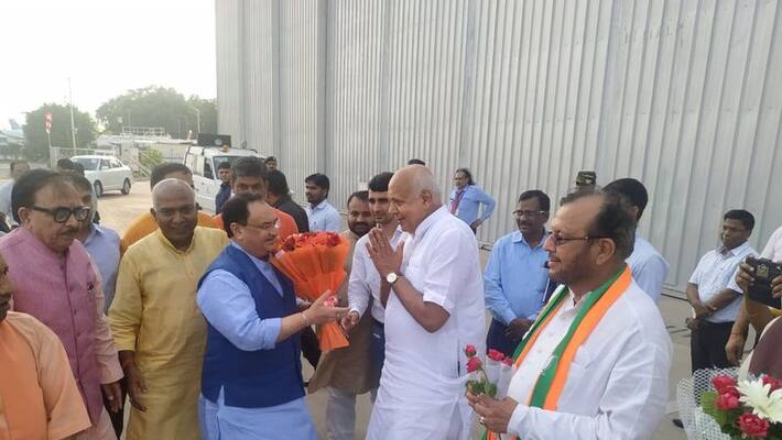 j.p .nadda reches lucknow for two days j.p .nadda reches lucknow for two days