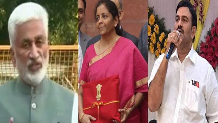 ysrcp mps are Mixed reaction on union budget ysrcp mps are Mixed reaction on union budget
