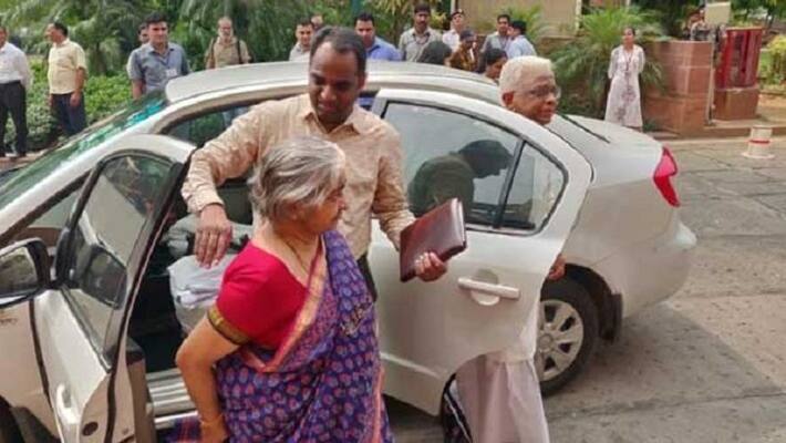 Nirmala seetharaman parents in parliment Nirmala seetharaman parents in parliment