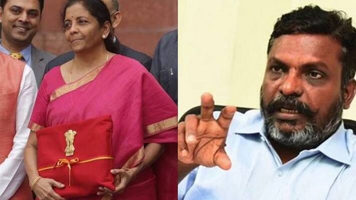 thirumavalavan comments budget 2019 - 2020 thirumavalavan comments budget 2019 - 2020