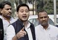 tejashwi yadav made distance from party foundation day, senior leaders scoled him
