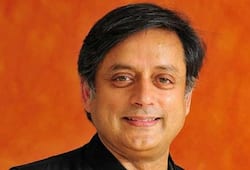 Shashi Tharoor came in support of saffron dress during world cup match between india and england