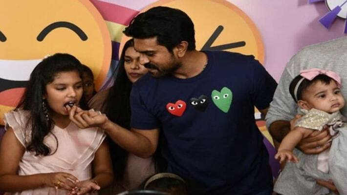 Ram Charan at Nivrithi bithday celebrations Ram Charan at Nivrithi bithday celebrations