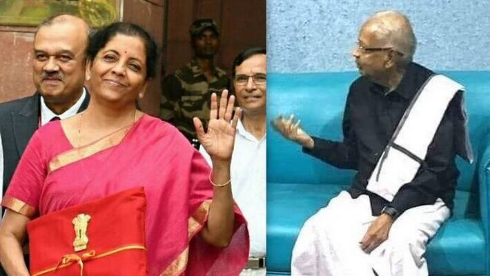 Veeramani Praised Finance minister Nirmala sitharaman Veeramani Praised Finance minister Nirmala sitharaman