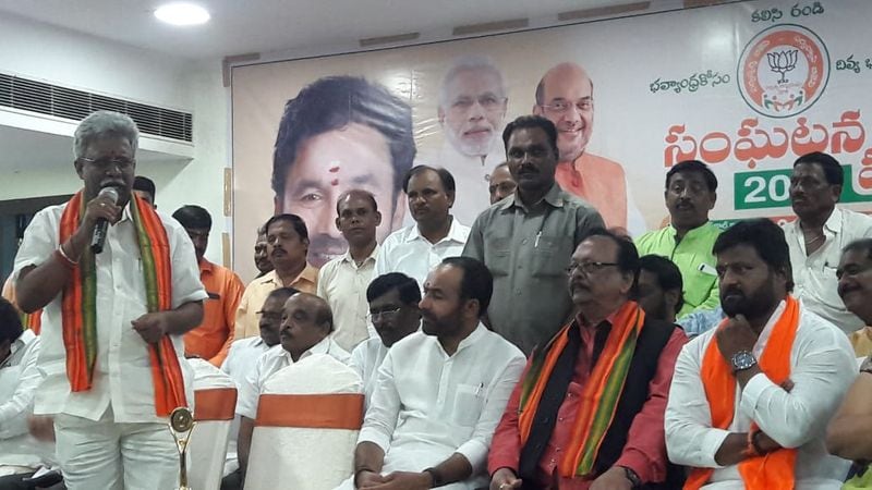 విజయవాడలో బీజేపీ సభ్యత్వ నమోదులో పాల్గొన్న కిషన్ రెడ్డి (ఫోటోలు)