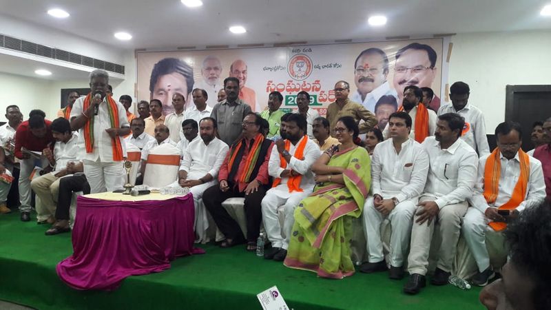 విజయవాడలో బీజేపీ సభ్యత్వ నమోదులో పాల్గొన్న కిషన్ రెడ్డి (ఫోటోలు)