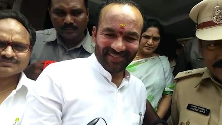 Union minister Kishan Reddy comments on TRS Union minister Kishan Reddy comments on TRS