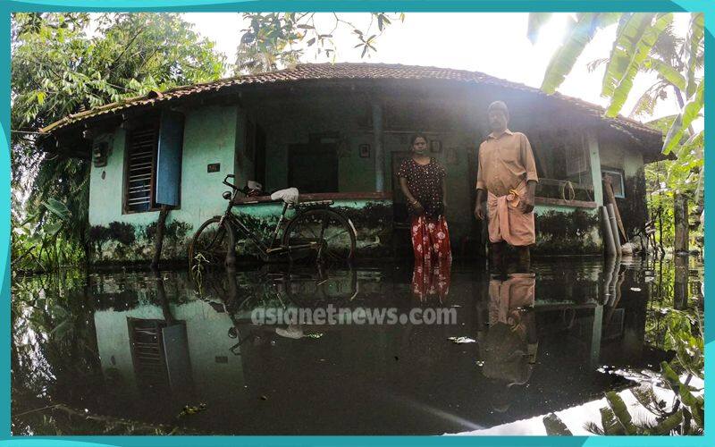 stream blocked for the road at tripunithura twenty families lives in danger situation