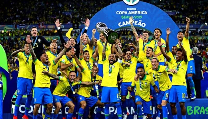 

<p></noscript> La 47ª edición de la Copa América, la competición internacional de fútbol más antigua del mundo, comenzará el 13 de junio de este año.  El torneo se realizará en Argentina y Colombia, en ocho sedes. </p>
<p>«onerror =» this.src = «https: =» «/></p></div>
<div class=