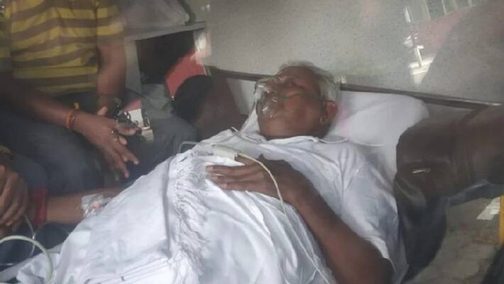 Oxygen Mask On Saravana Bhavan Founder Surrendered To Serve Life Term Oxygen Mask On Saravana Bhavan Founder Surrendered To Serve Life Term