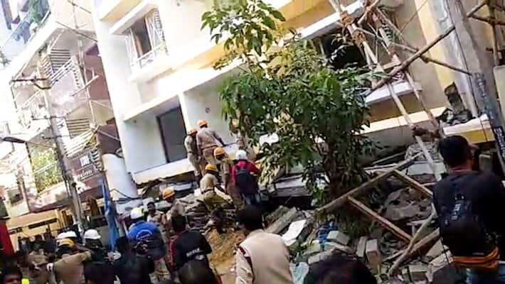 Bengaluru building collapse: 5 dead, 4 injured Bengaluru building collapse: 5 dead, 4 injured