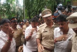 Karnataka coalition crisis: Mumbai Police stop Congress leader DK Shivakumar outside hotel