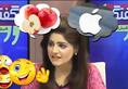 Pakistani anchor upsets the Applecart on show, believes Apple a day keeps the brain away