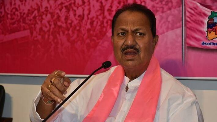 what is the reason behind d srinivas attending trs parliamentary party meeting