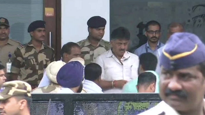 Karnataka Minister DK Shivakumar arrest