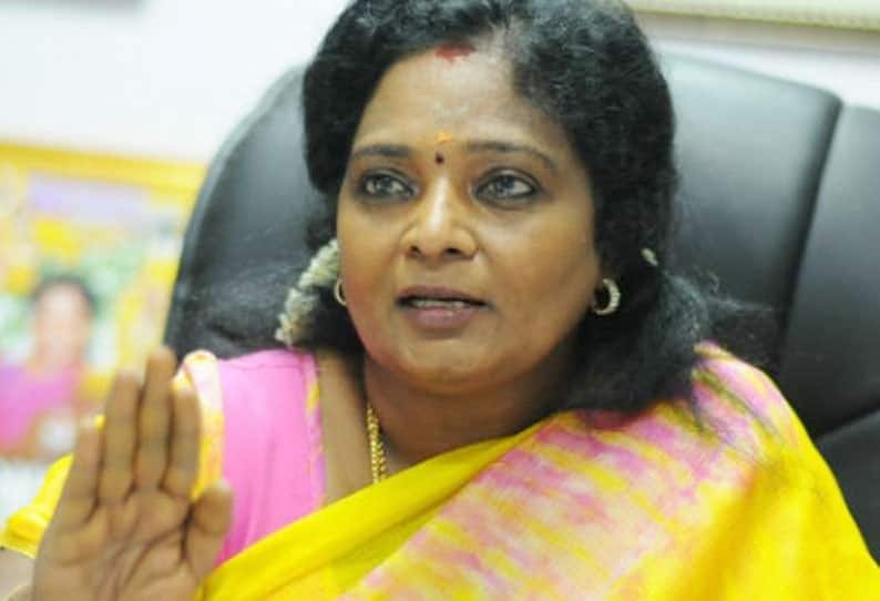 by elction to tutucorin  told tamilisai