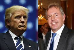 UK ambassador US Kim Darroch resigns email leak row Donald Trump