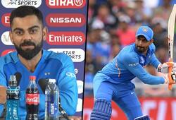 World Cup 2019 semi-final Virat Kohli on Ravindra Jadeja-Sanjay Manjrekar feud