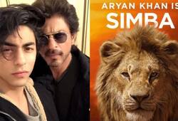 The Lion King Aryan Khan voice just like dad Shah Rukh Khan