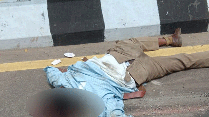 bike accident... traffic police officer dead bike accident... traffic police officer dead