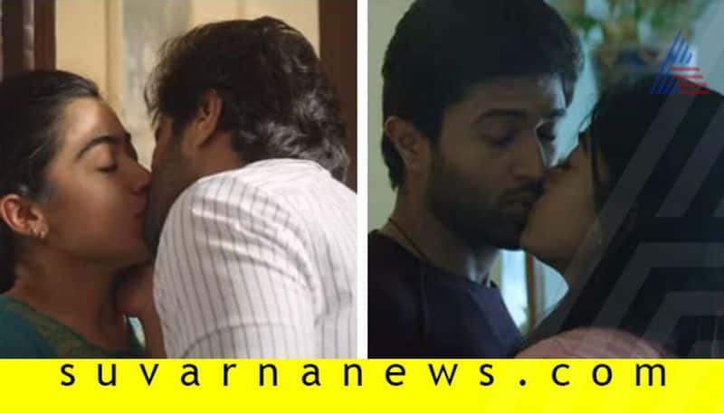Telugu actor Vijay Deverakonda keeps legs on rashmika Mandanna fans outraged