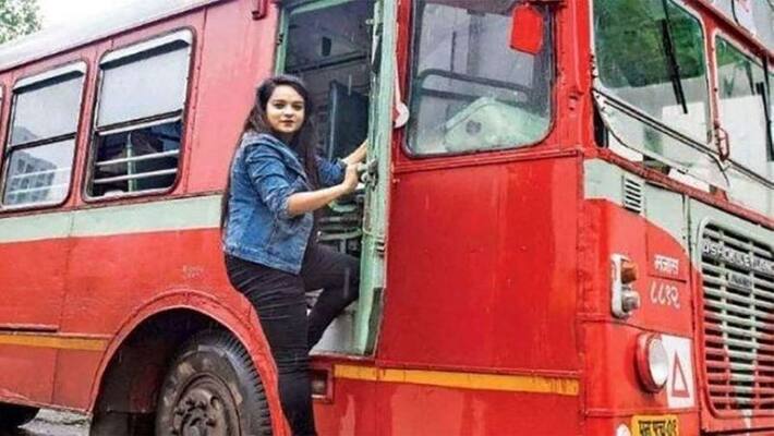 mumbai first best bus driver photo goes viral mumbai first best bus driver photo goes viral