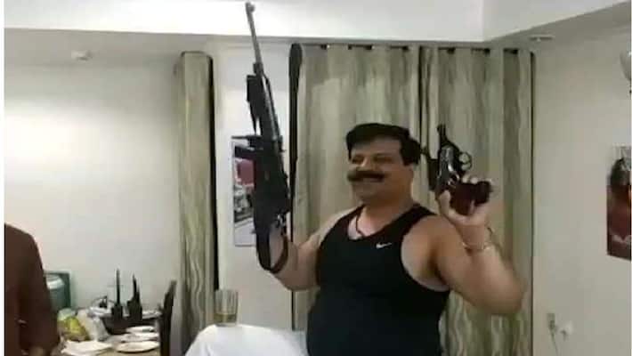 Shameful video of BJP MLA Pranab Singh Champion in Uttarakhand Shameful video of BJP MLA Pranab Singh Champion in Uttarakhand