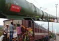 Chennai gets relief all thanks special water train Jolarpettai