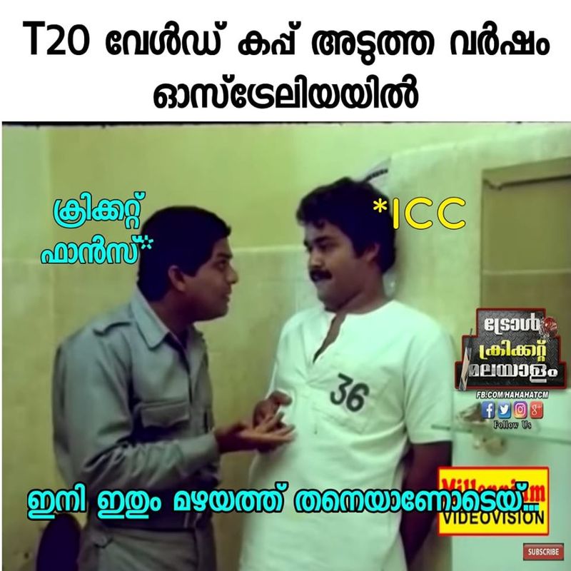 after the icc worldcup semi fainals troll memes againgt the icc