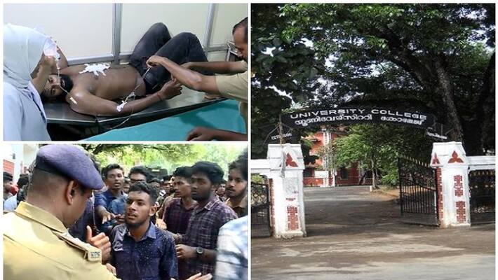 university college conflict sfi unit president shivaranjith stabbed akhil university college conflict sfi unit president shivaranjith stabbed akhil