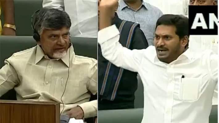 Ruckus ensued at Andhra assembly Ruckus ensued at Andhra assembly