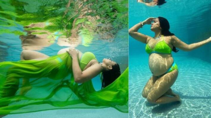 Actress Sameera Reddy Share Stunning Bikini Pictures on Her Pregnancy Belly Actress Sameera Reddy Share Stunning Bikini Pictures on Her Pregnancy Belly