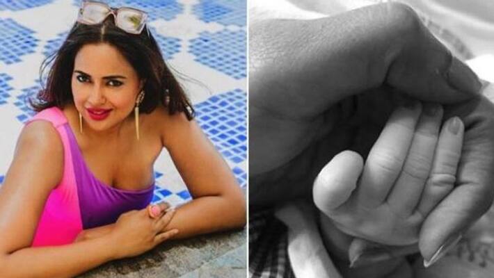 sameera reddy baby born today sameera reddy baby born today