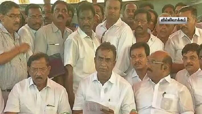 no oppose take water from vellore told velumani no oppose take water from vellore told velumani