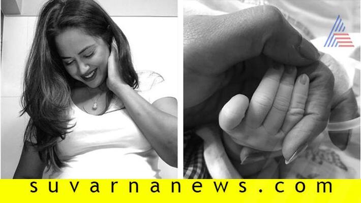 Sameera Reddy Welcomes Little Angel Sameera Reddy Welcomes Little Angel