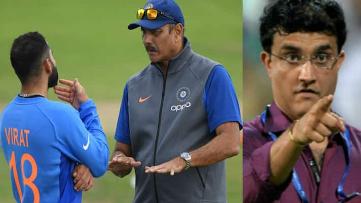 ganguly slams indian team coach ravi shastri and captain kohli ganguly slams indian team coach ravi shastri and captain kohli