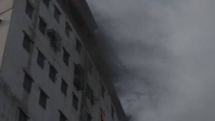 Fire breaks out at Nandaram Market today Fire breaks out at Nandaram Market today