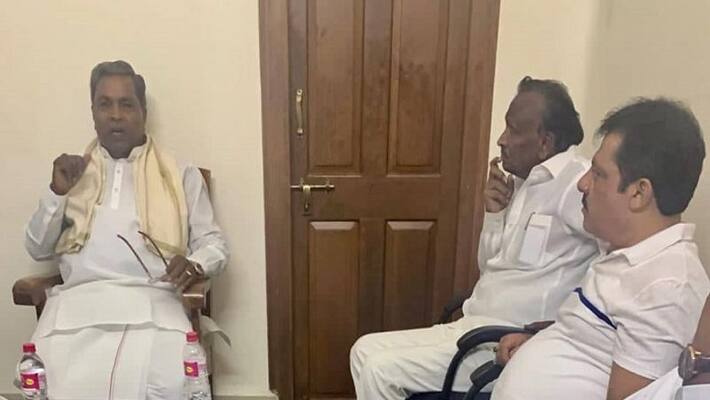 Karnataka Siddaramaiah Fails To Pacify Rebel MLA MTB Nagraj Karnataka Siddaramaiah Fails To Pacify Rebel MLA MTB Nagraj