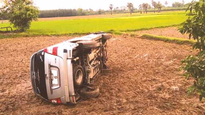 car accident...AIADMK party dead car accident...AIADMK party dead