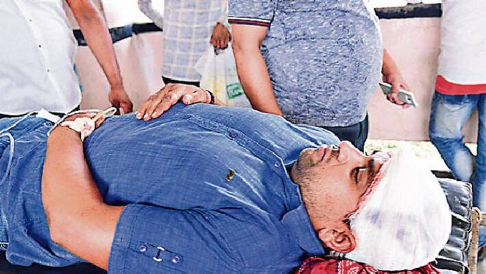 Attack on Jeweler by robbers With the intention of robbery in Ranchi Attack on Jeweler by robbers With the intention of robbery in Ranchi