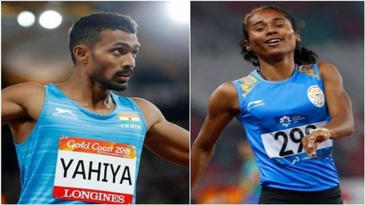 hima das and mohammad anas won gold, enter in world championship hima das and mohammad anas won gold, enter in world championship