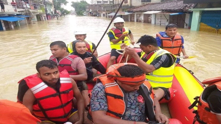Heavy rains trigger flash floods in Nepal