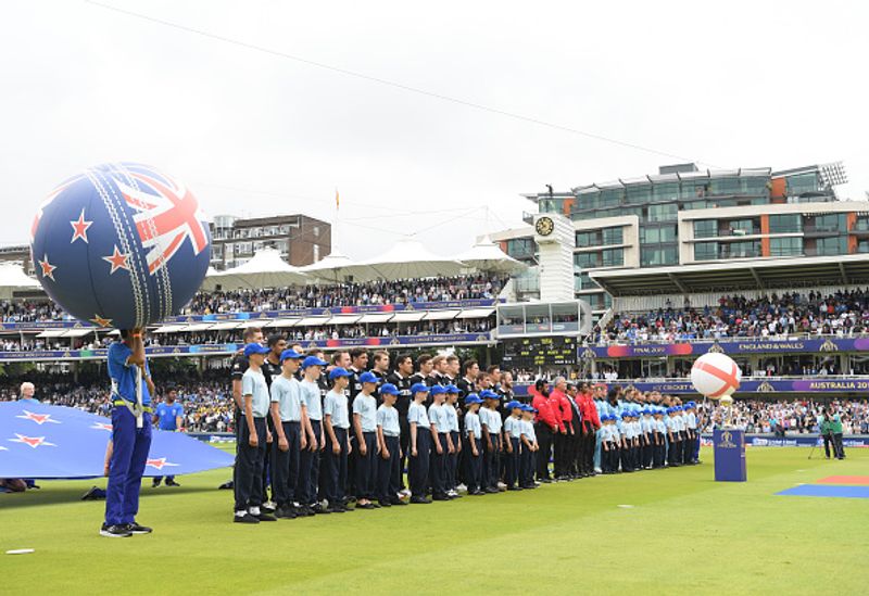 icc-cricket-world-cup-2019 pitch invader during Cricket World Cup final 2019