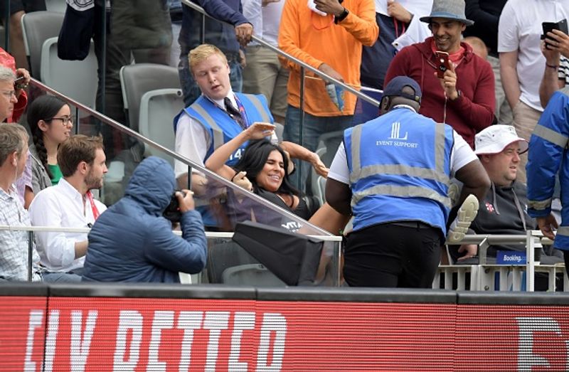 icc-cricket-world-cup-2019 pitch invader during Cricket World Cup final 2019